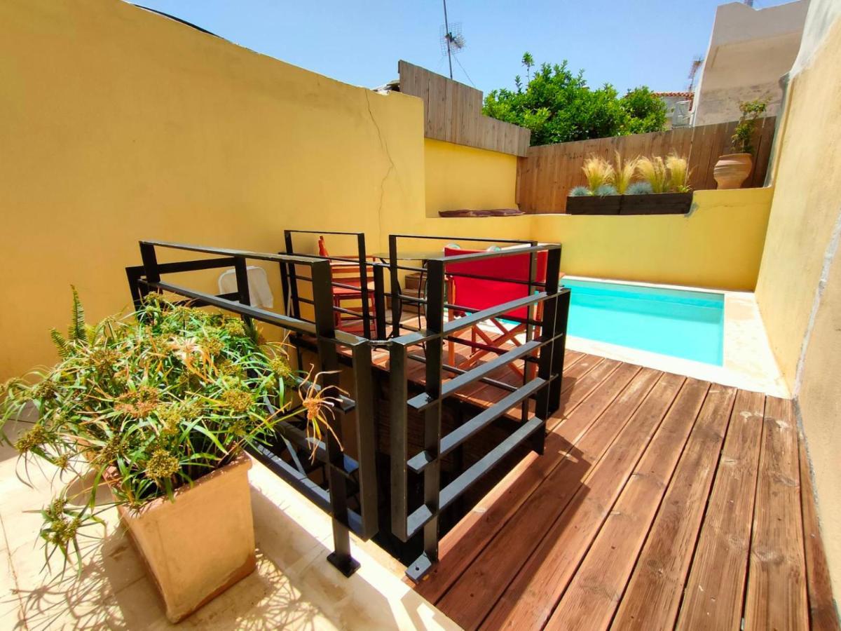 Arismari Cretan Holiday Home Angouseliana Bagian luar foto